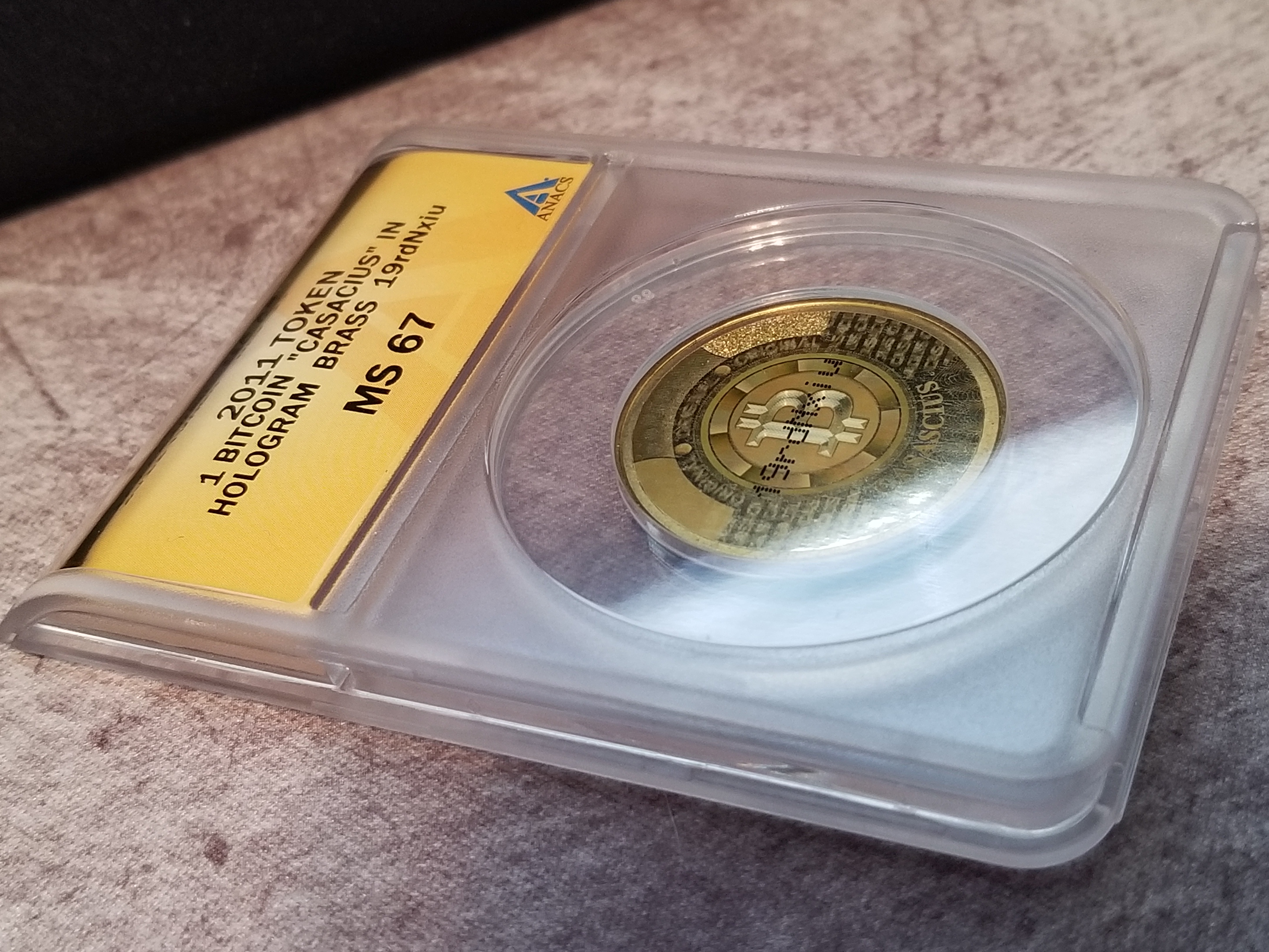2011 casascius error coin