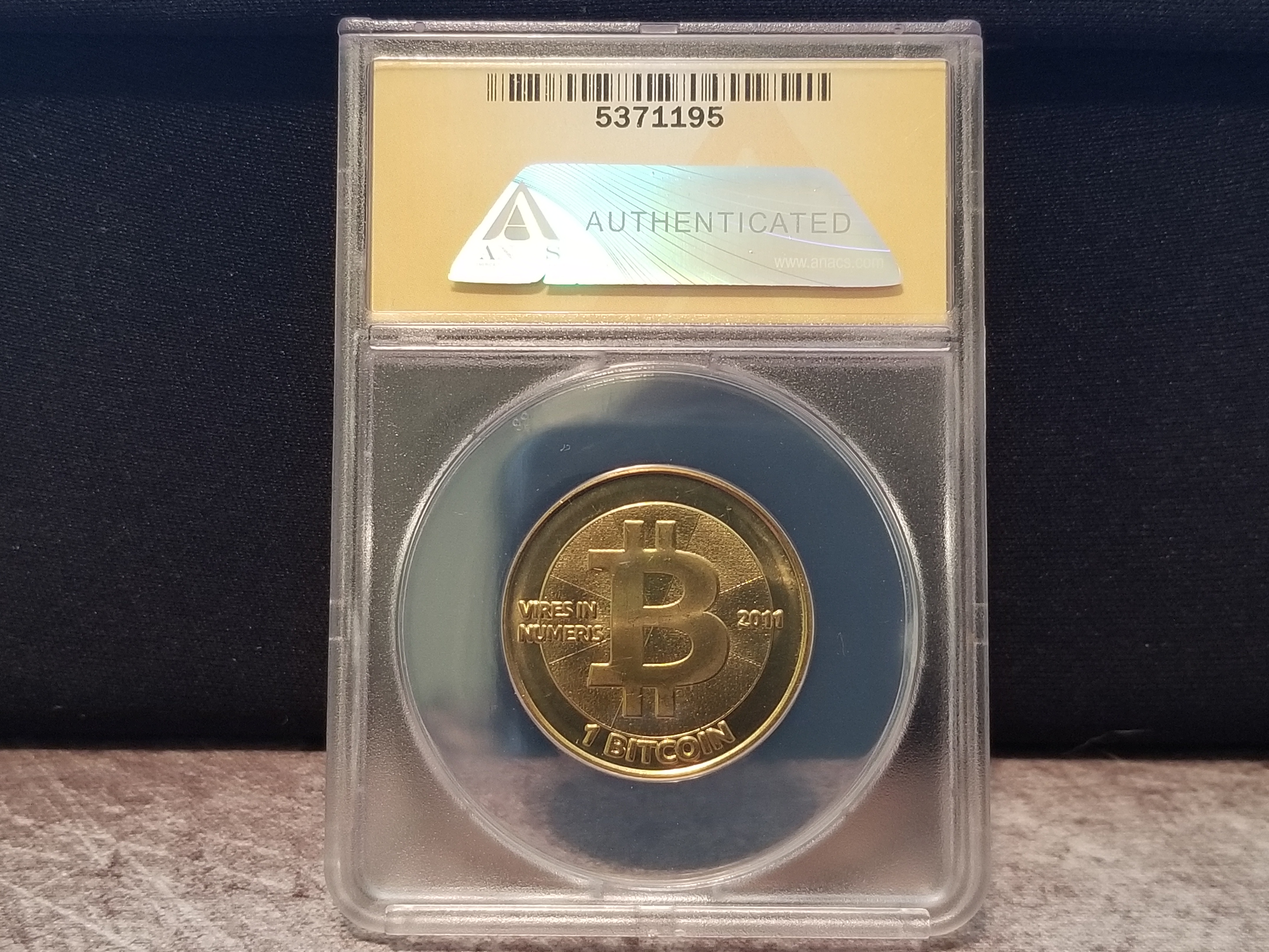Casascius 2011 Error Coin