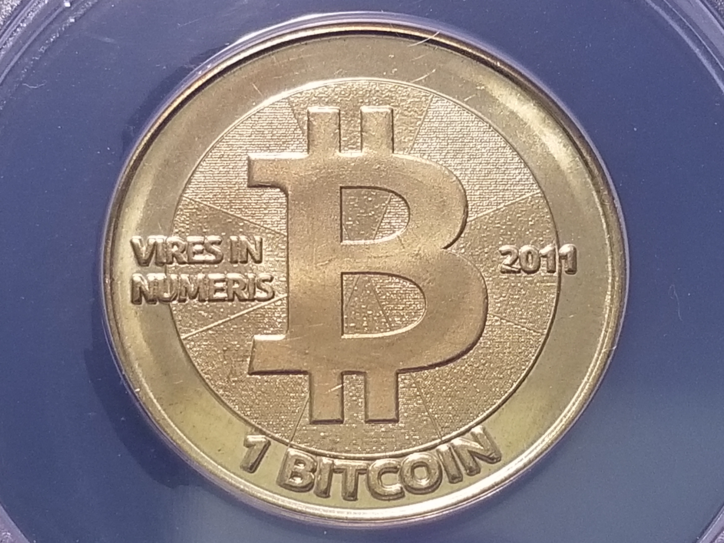 Casascius 2011 error coin