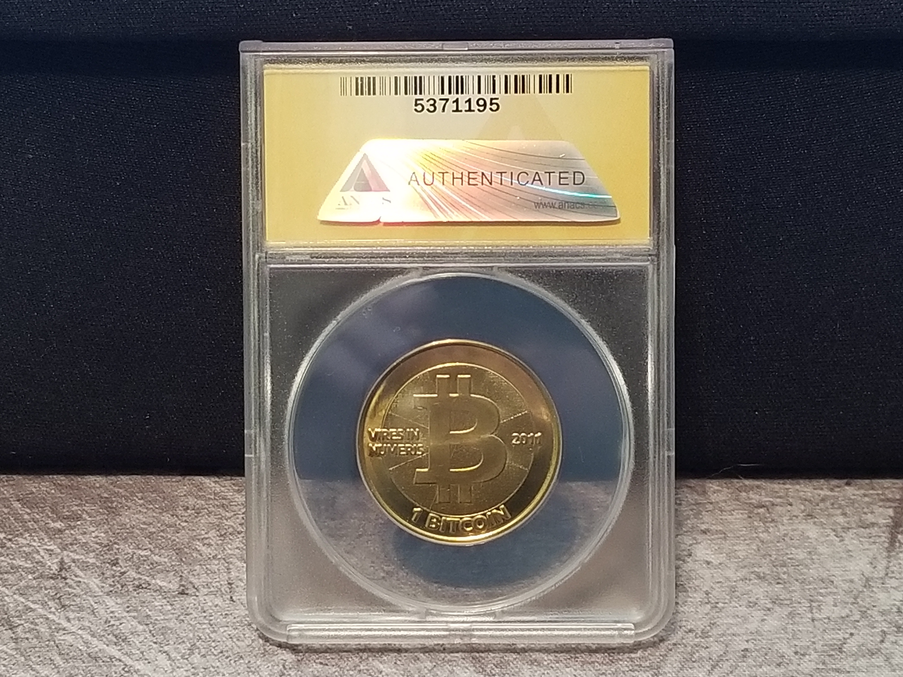 Casascius 2011 error coin