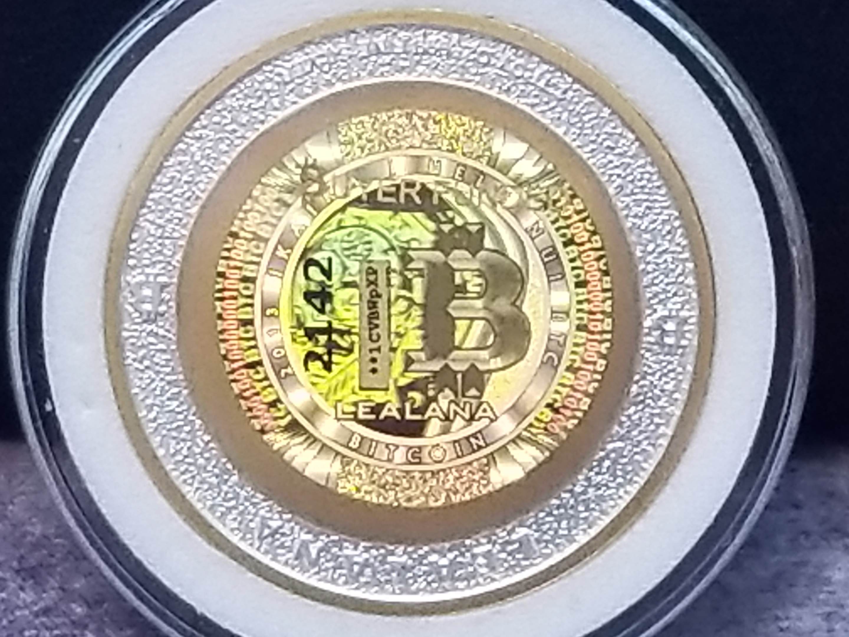 2013 Lealana 1 BTC Silver