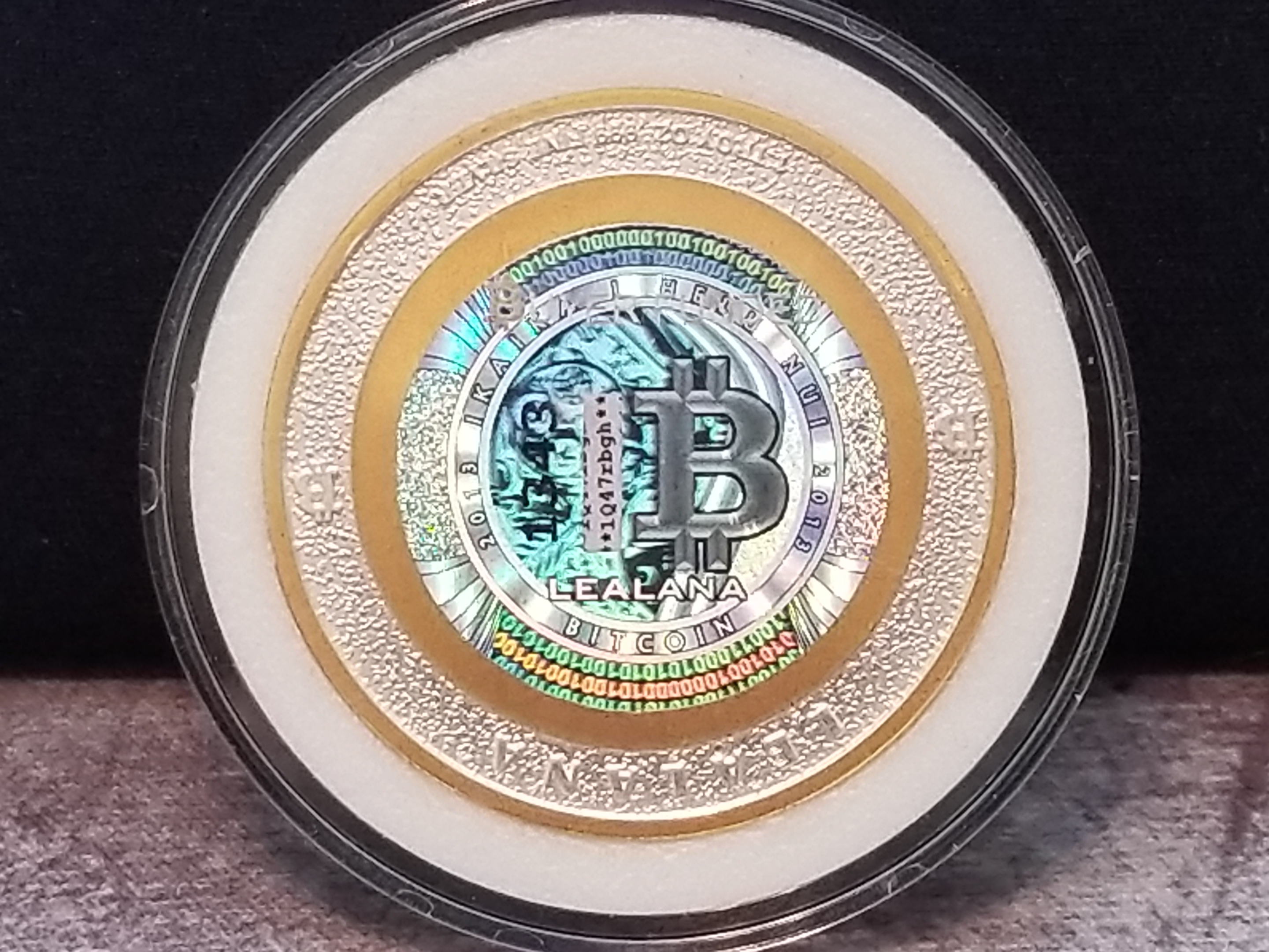 2013 Lealana 1 BTC Silver