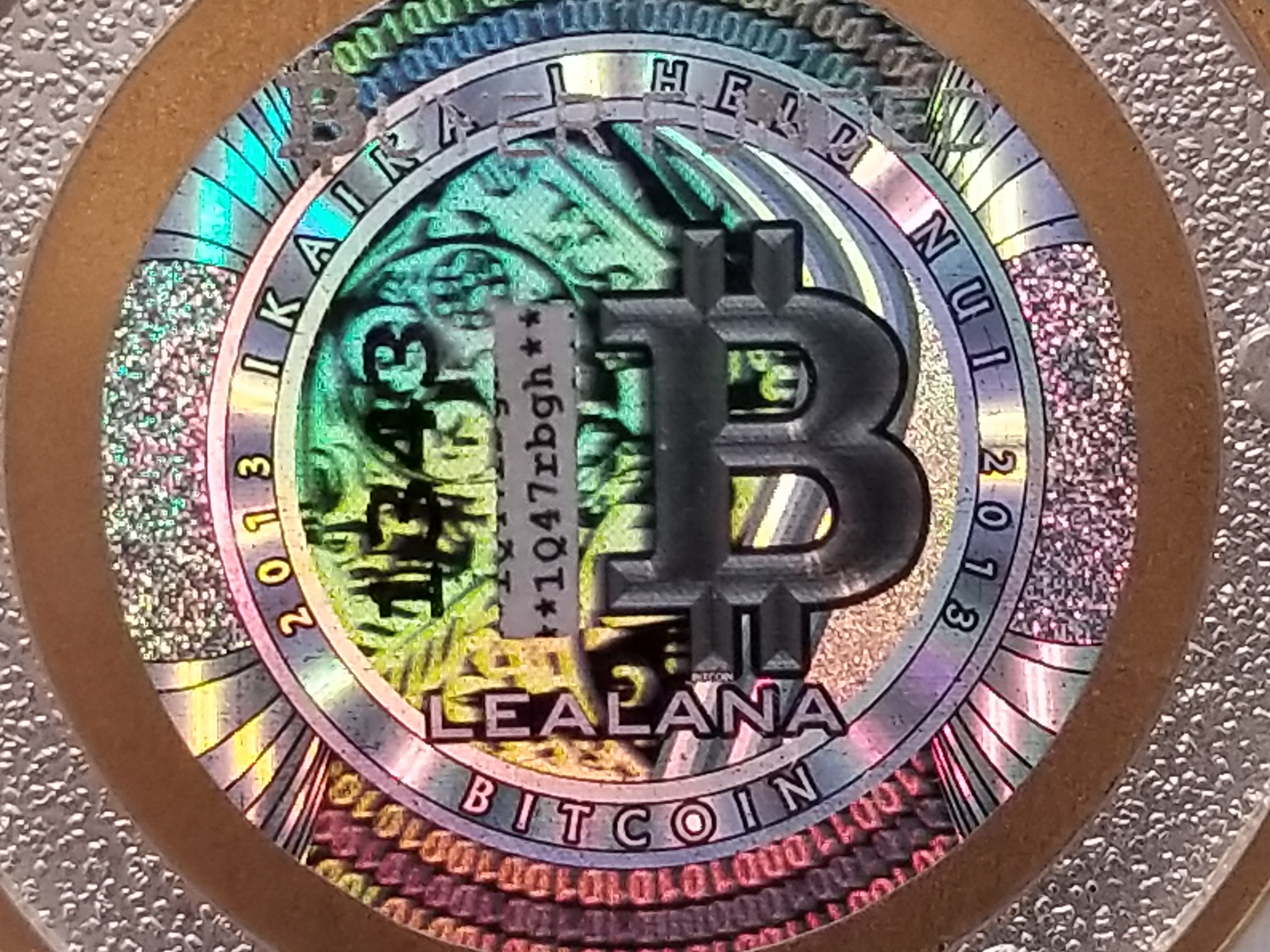 2013 Lealana 1 BTC Silver