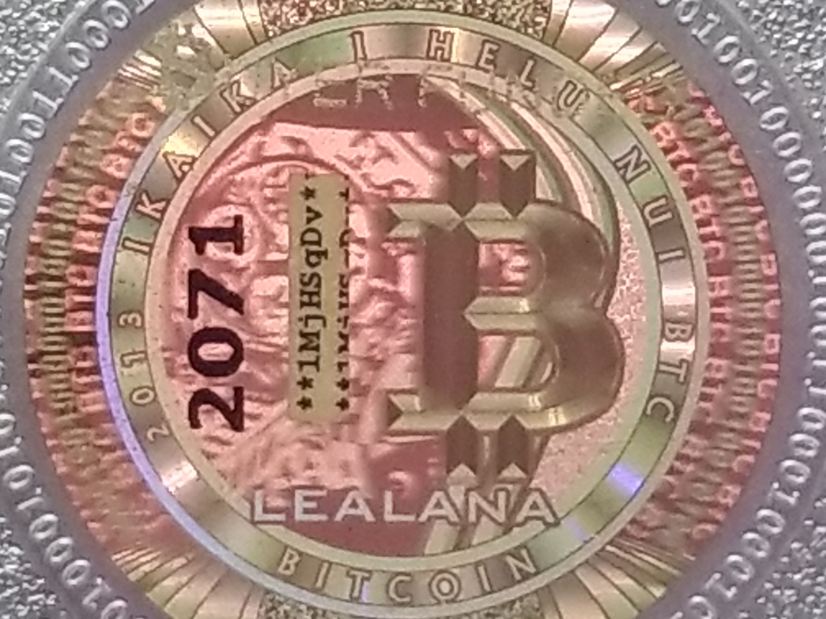 2013 Lealana 0.5 BTC