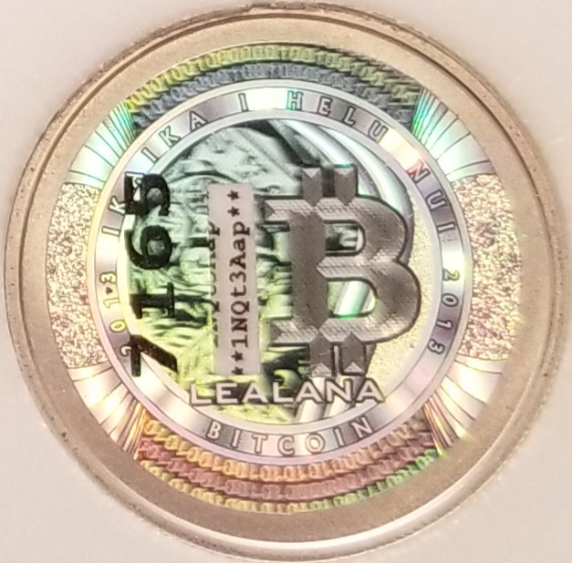 2013 Lealana .1 BTC