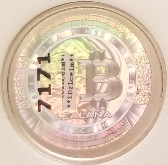 2013 Lealana .1 BTC