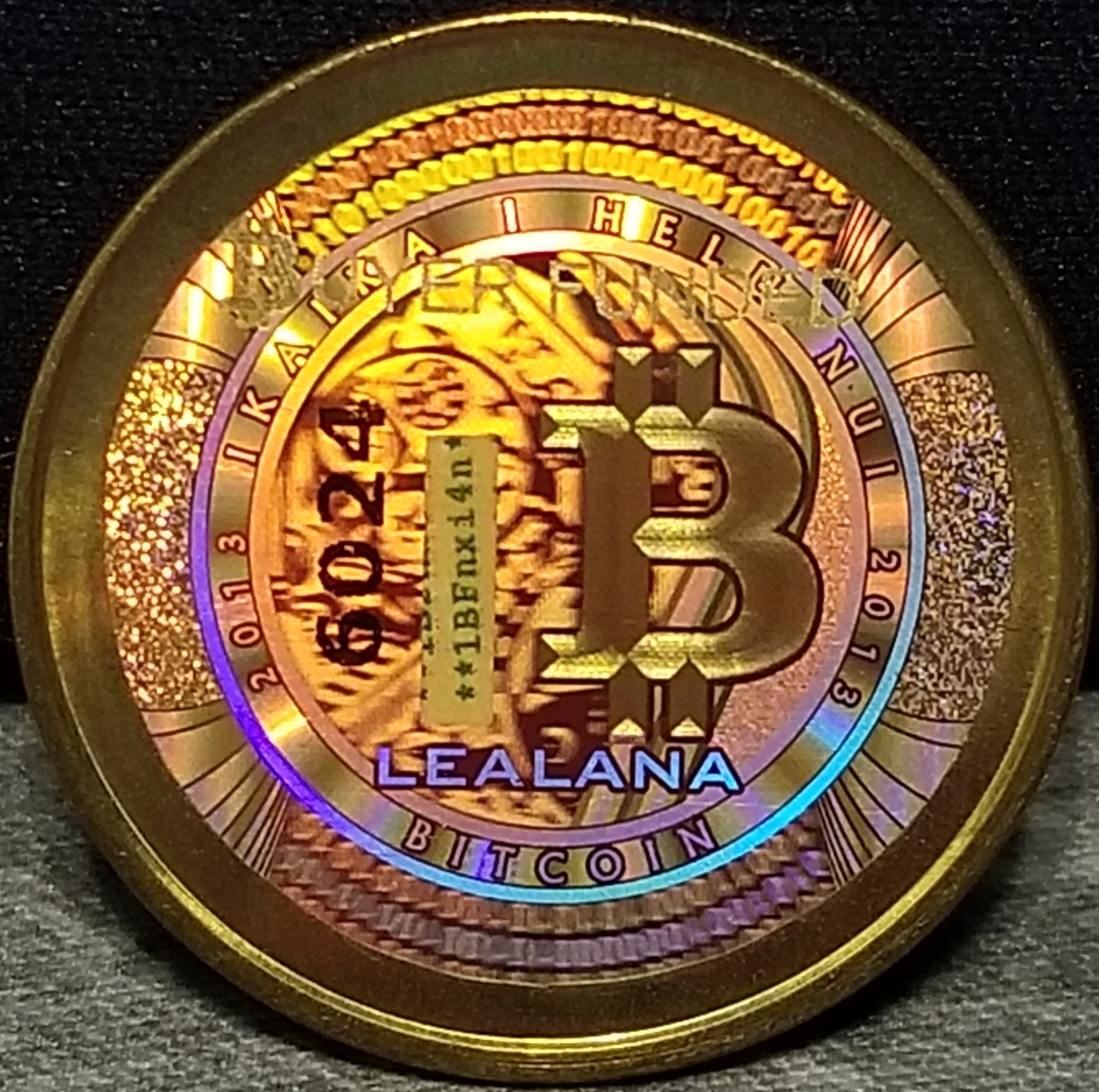 2013 Lealana .1 BTC